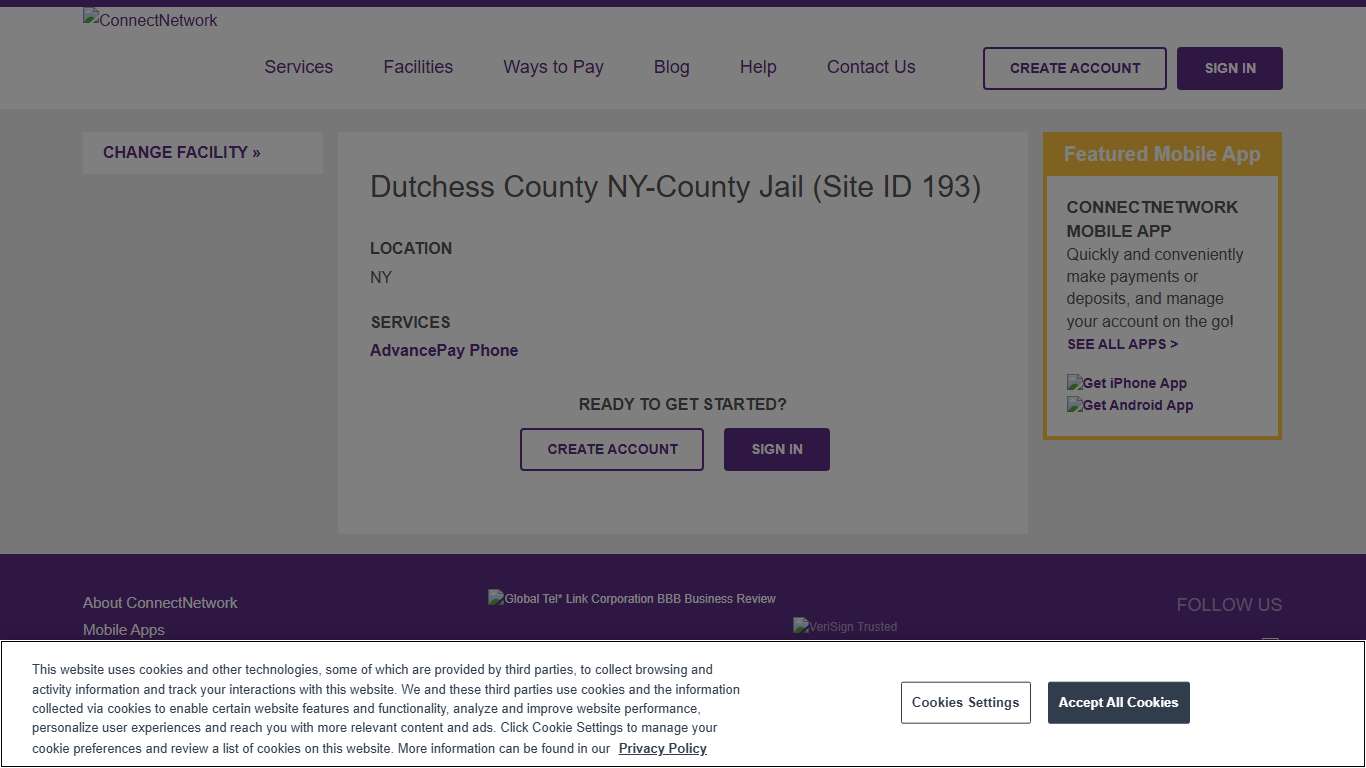 Dutchess County NY-County Jail | ConnectNetwork